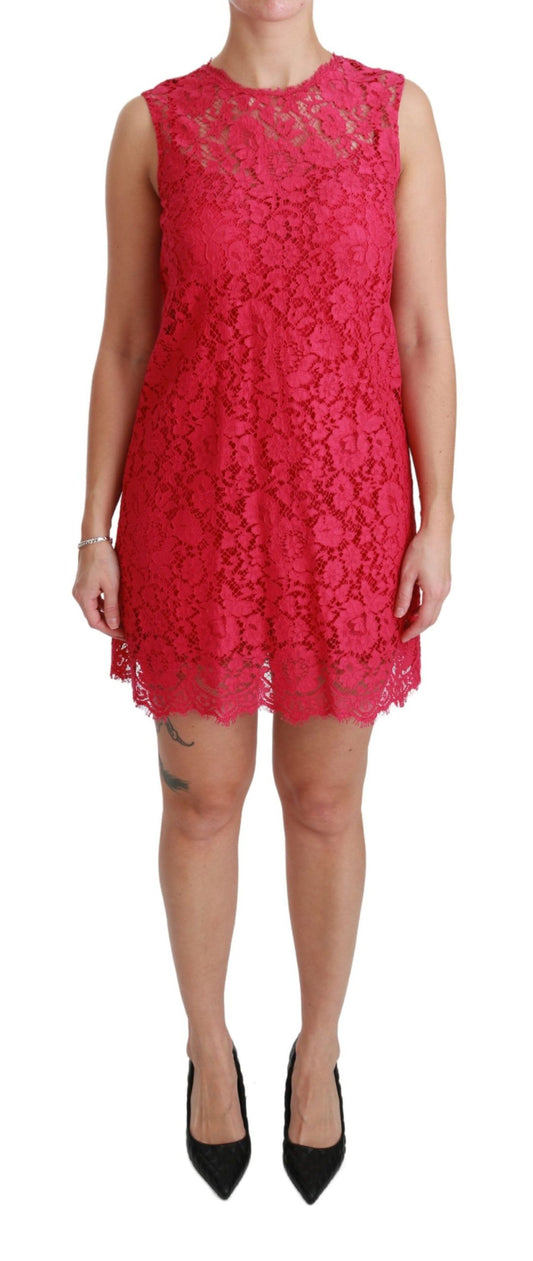 Schokkend roze mini bodycon jurkje