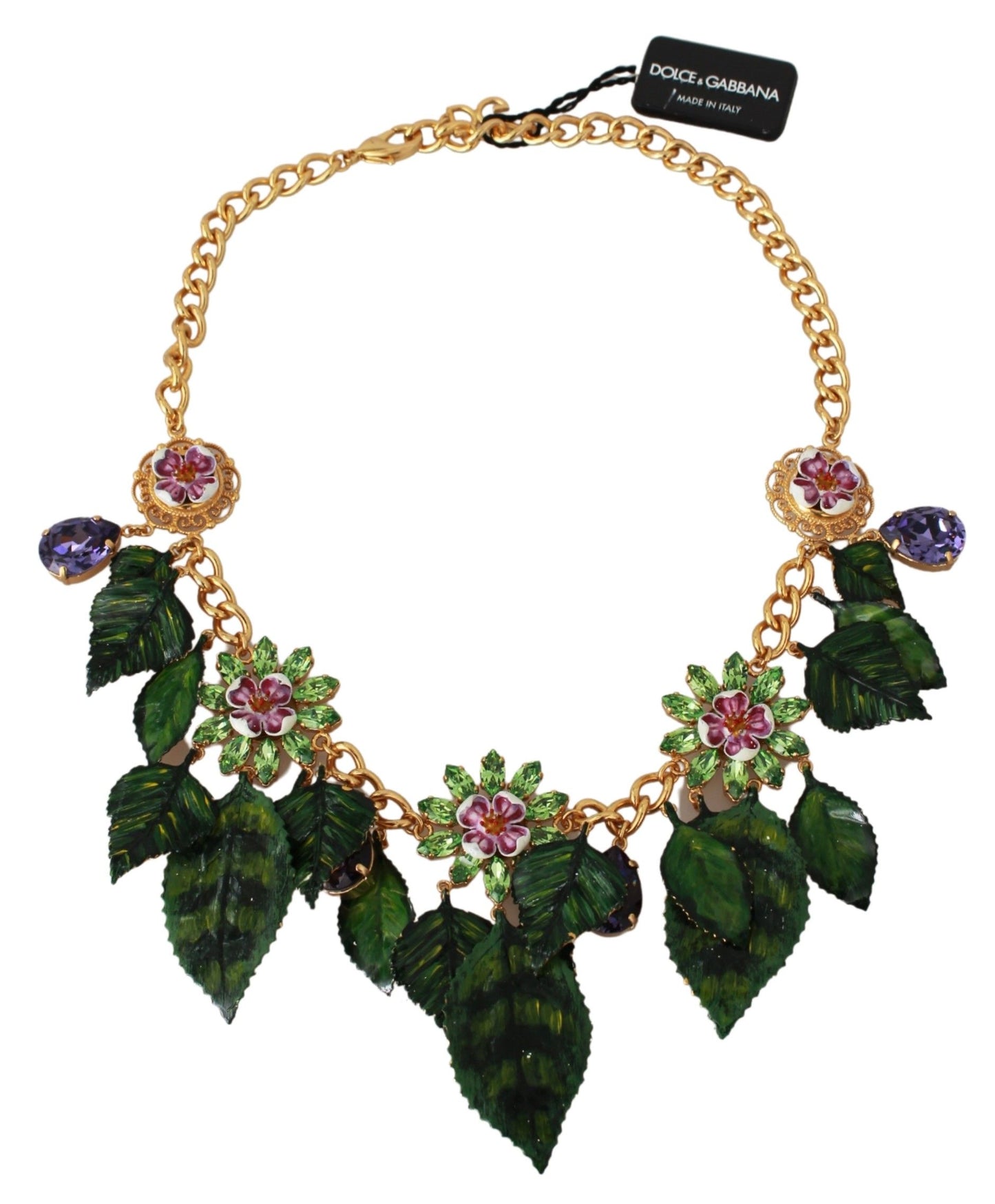 Elegante bloemen Siciliaanse charme ketting