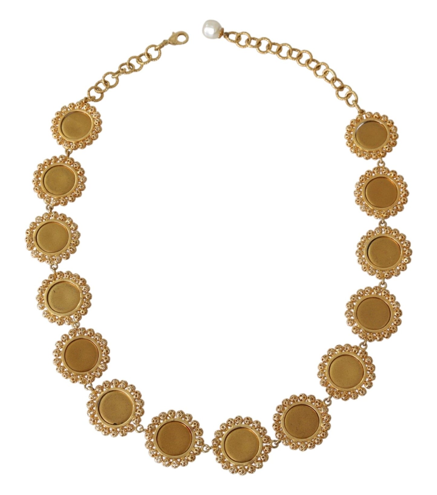 Elegante statement ketting met kristallen bedel