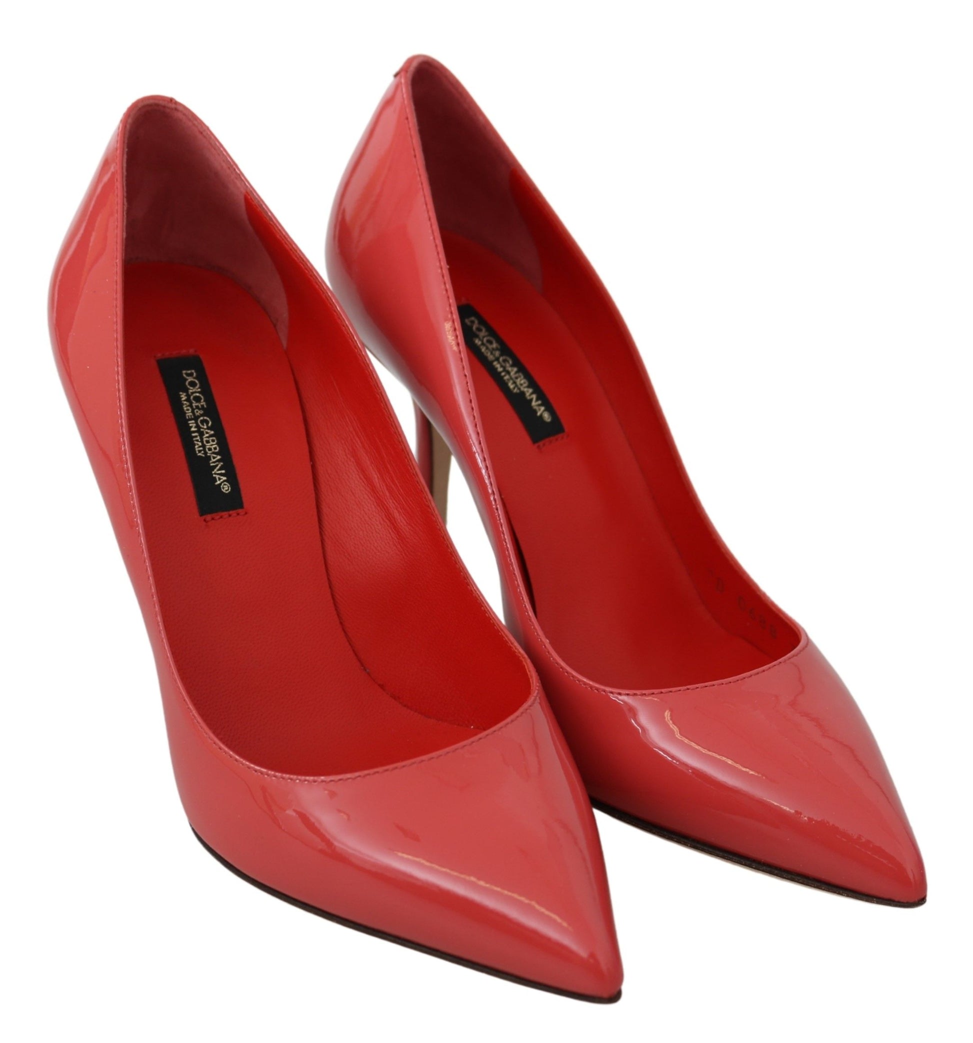 Elegante donkerroze lakleren pumps