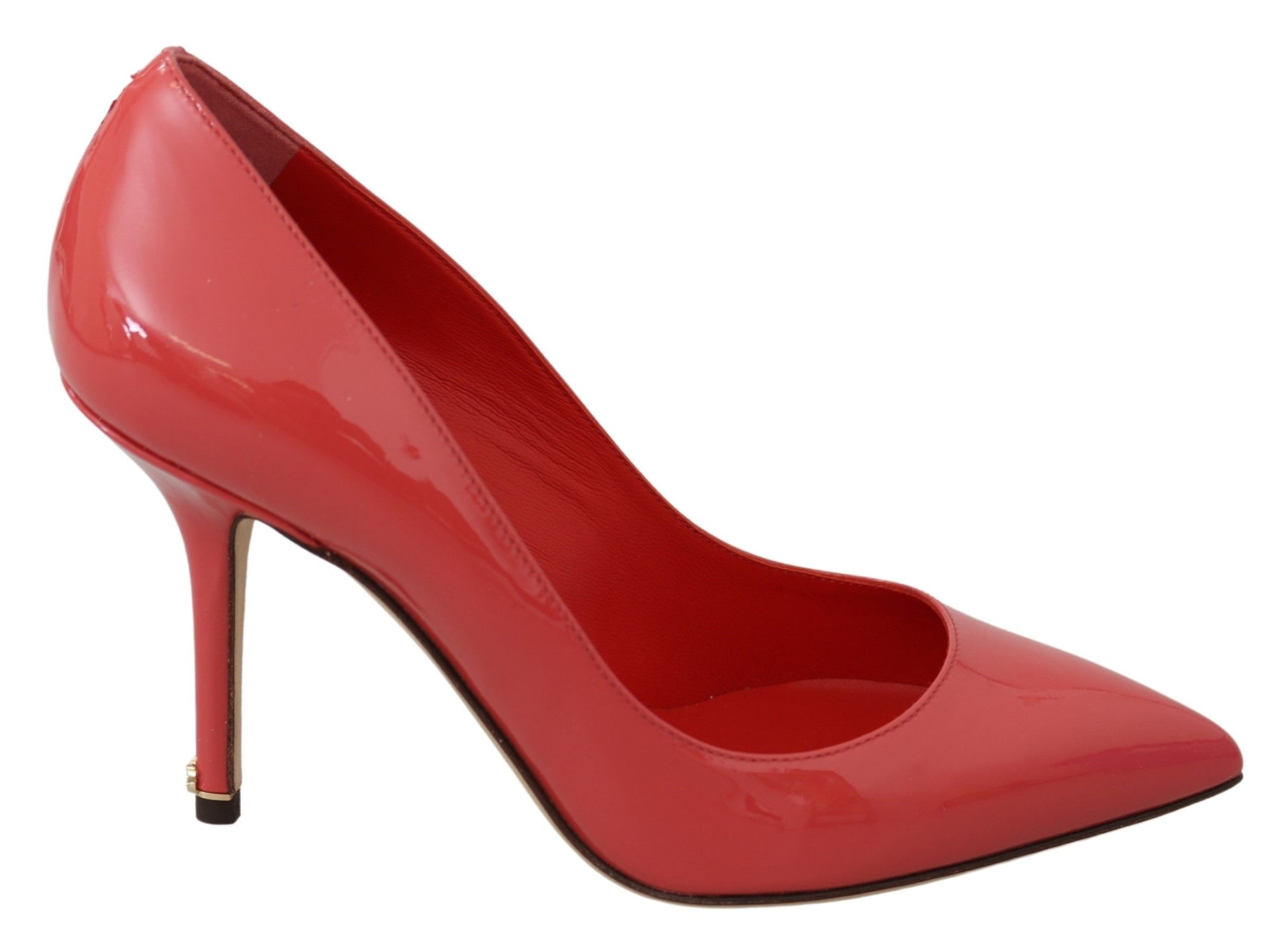 Elegante donkerroze lakleren pumps