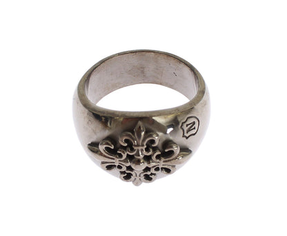 Sterling Zilveren Rhodium Heren Statement Ring