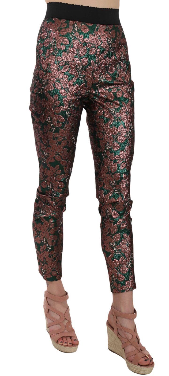 Elegante veelkleurige designerbroek