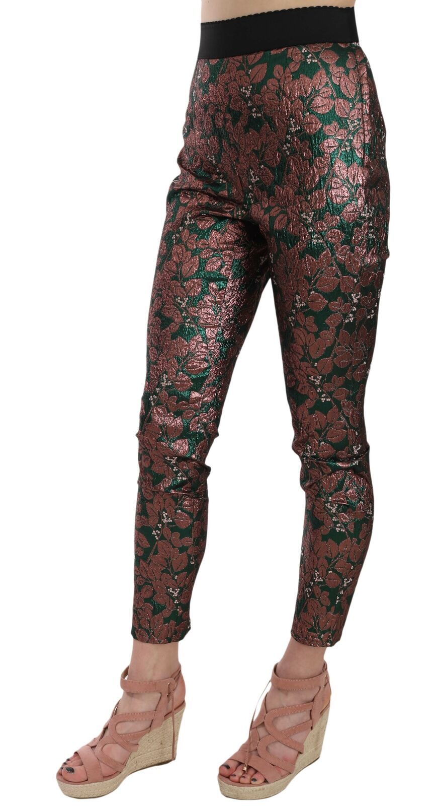 Elegante veelkleurige designerbroek