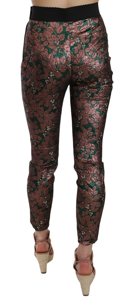 Elegante veelkleurige designerbroek