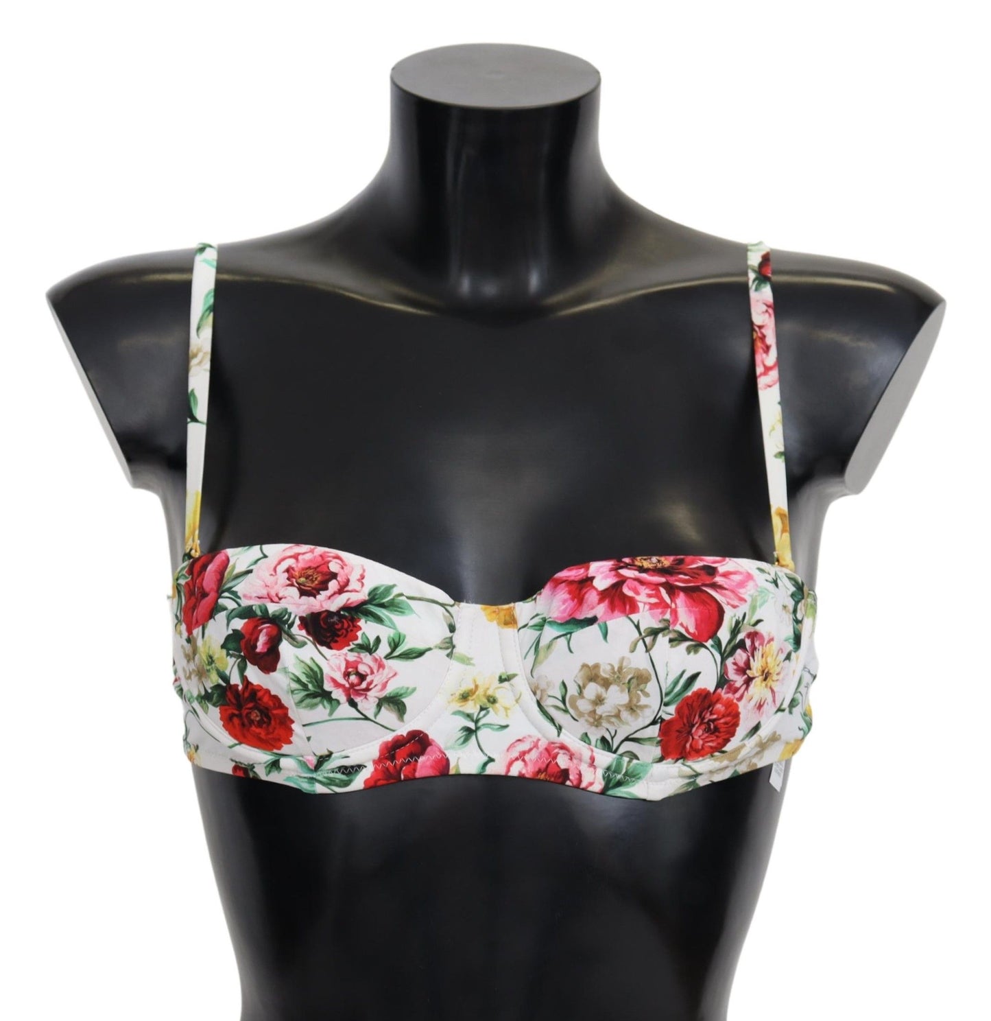 Elegante bloemenbikinitop – zomers chic