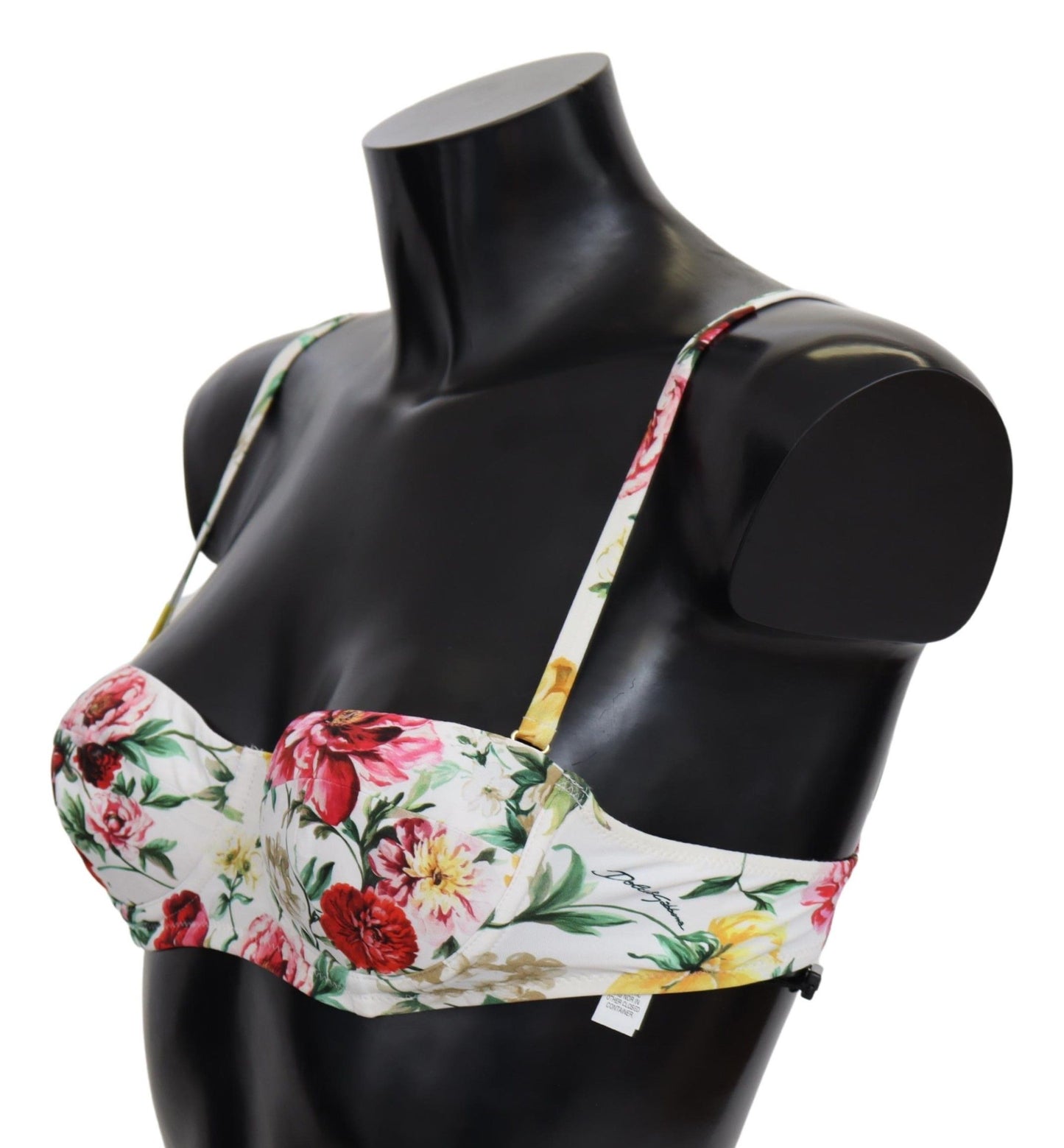 Elegante bloemenbikinitop – zomers chic