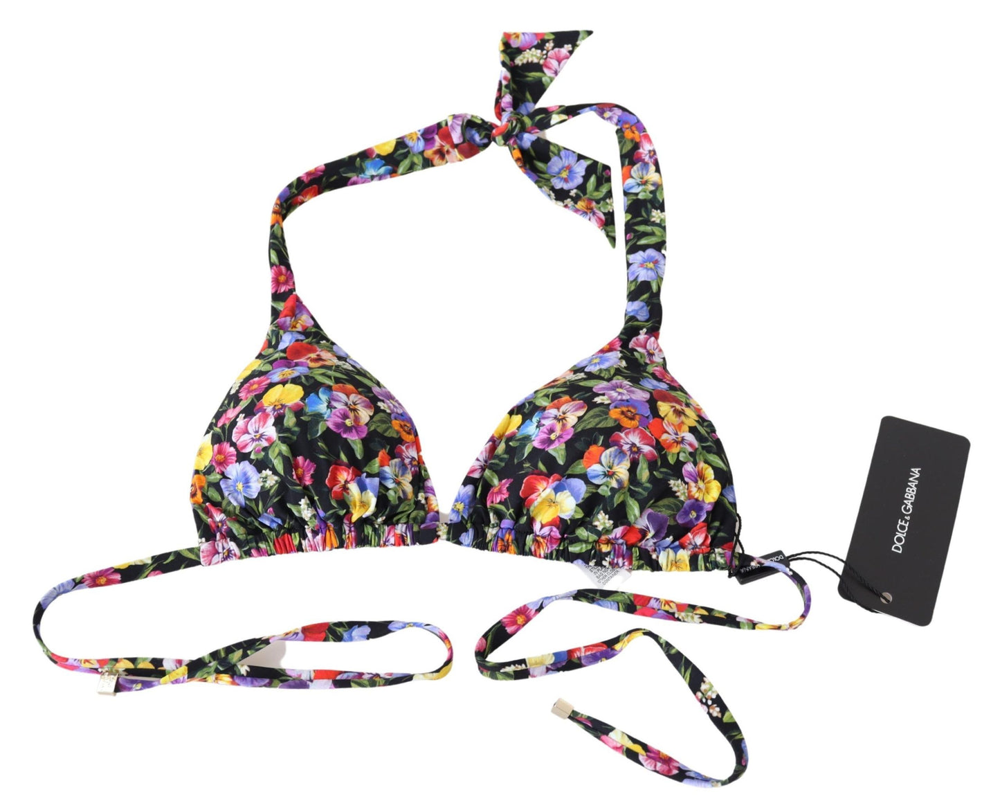 Chique bikinitop met bloemenprint