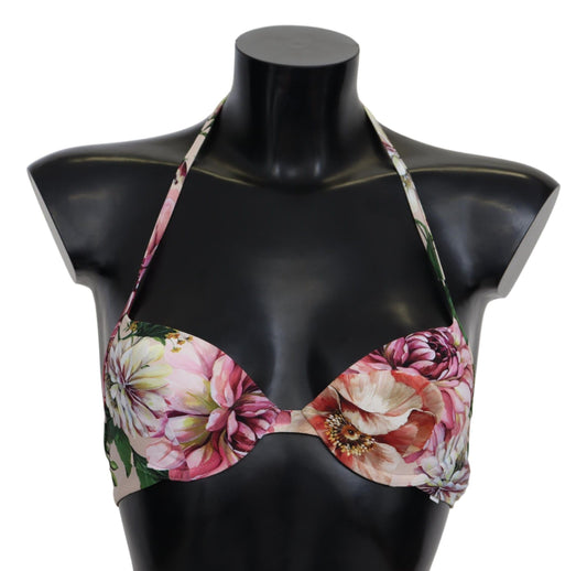 Floral Elegance elastische bikinitop