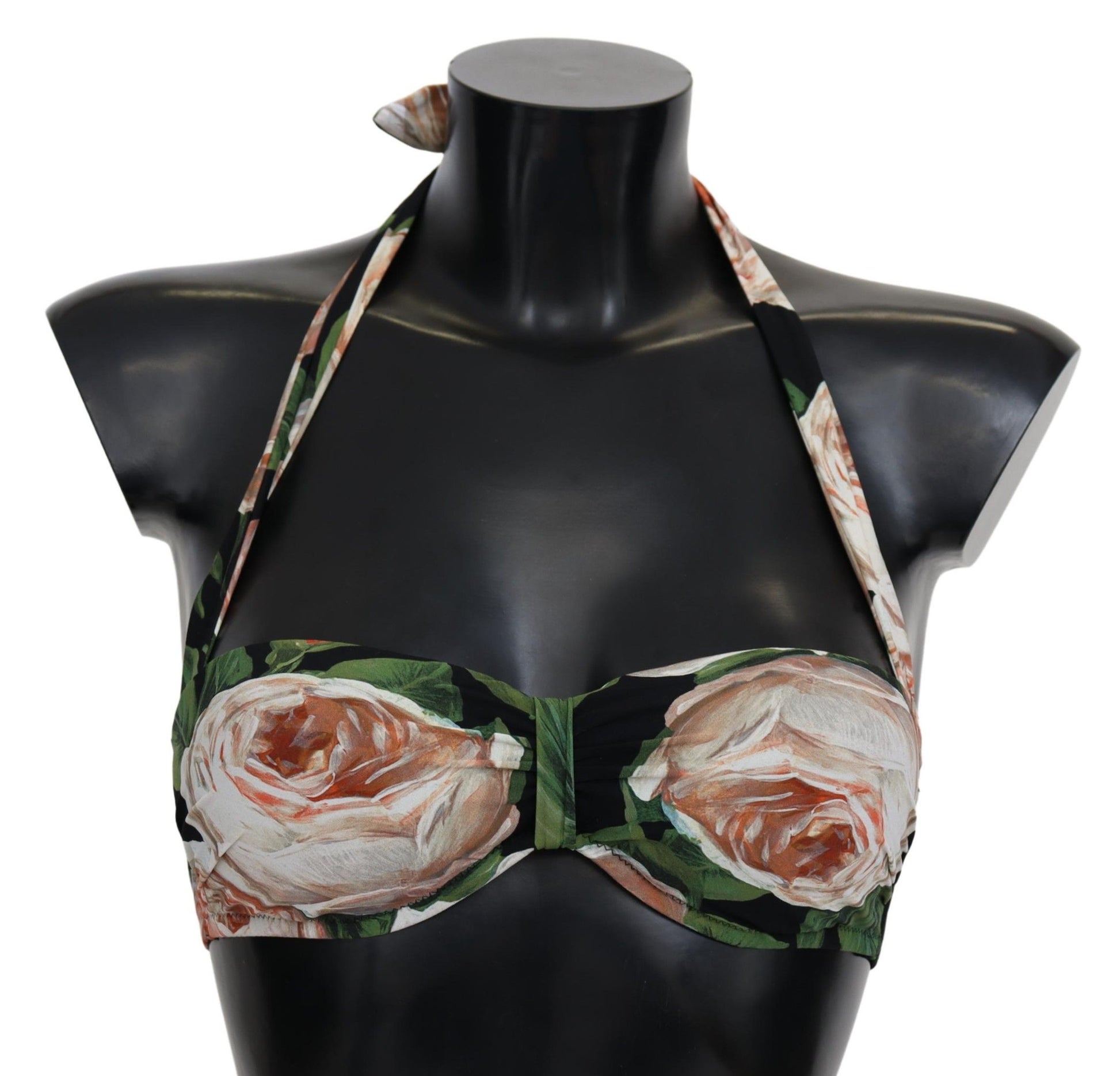 Elegante bikinitop met bloemenprint