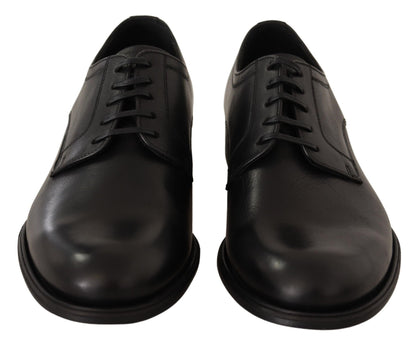 Elegante zwarte Derby formele schoenen