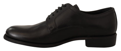 Elegante zwarte Derby formele schoenen