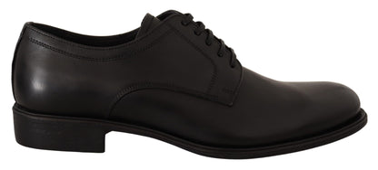 Elegante zwarte Derby formele schoenen