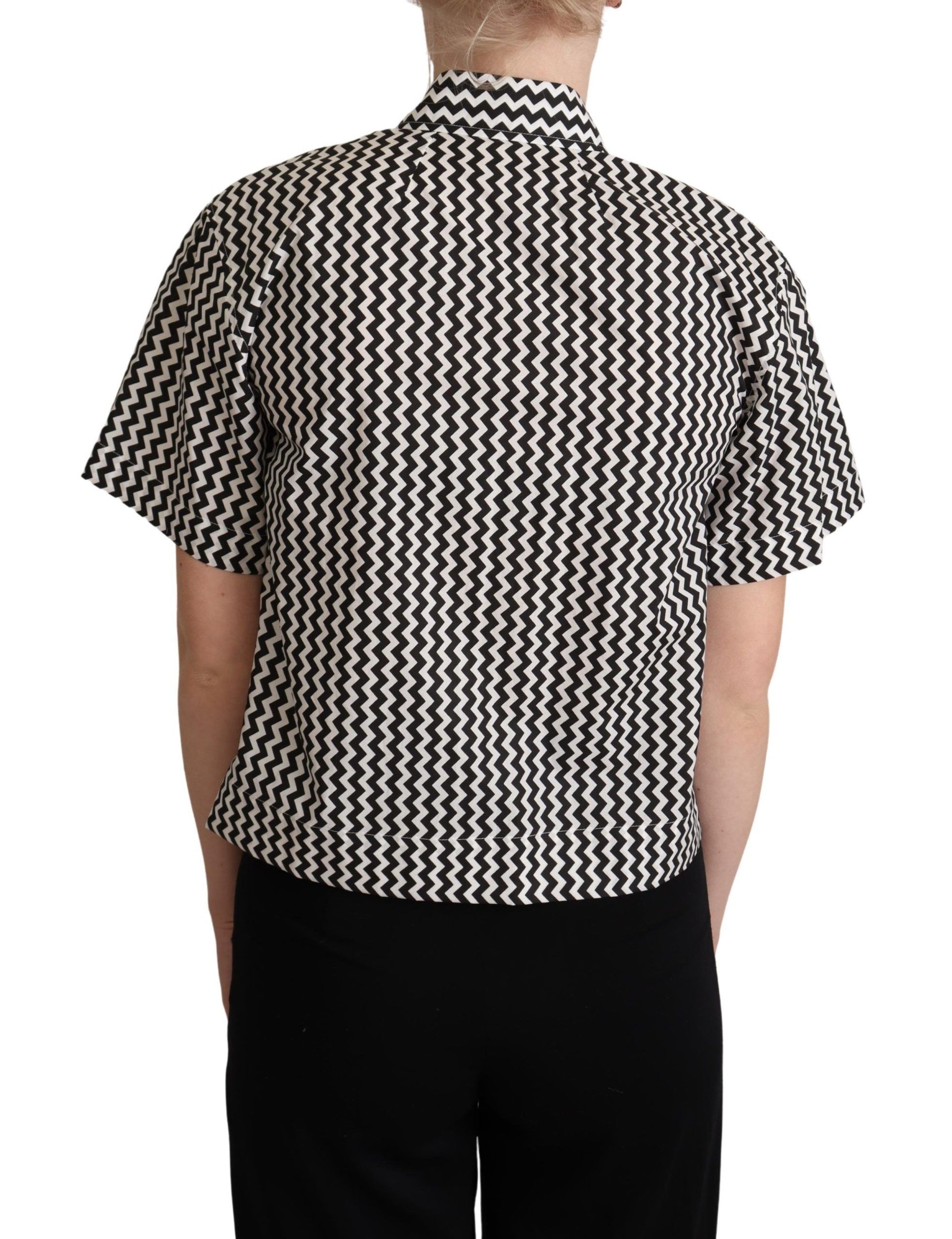 Zigzag Elegance katoenen polotop