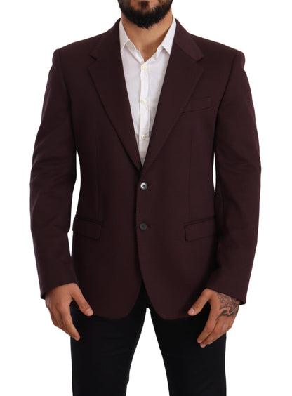 Elegante Indigo Slim Fit Blazer voor Heren