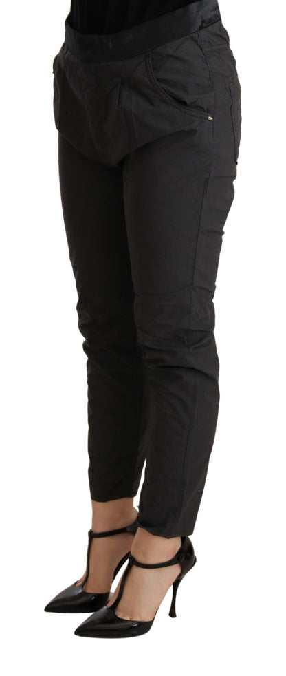 Elegante Mid Waist Slim Fit Skinny Broek