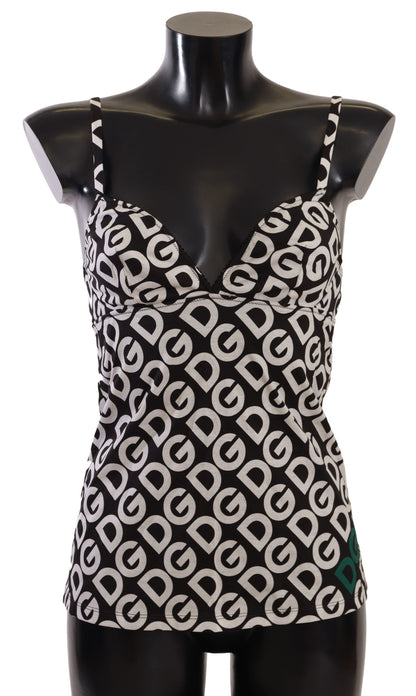 Chique tanktop met logoprint