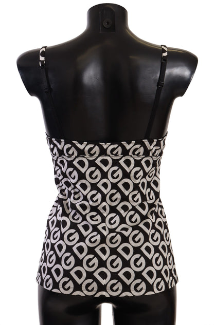 Chique tanktop met logoprint