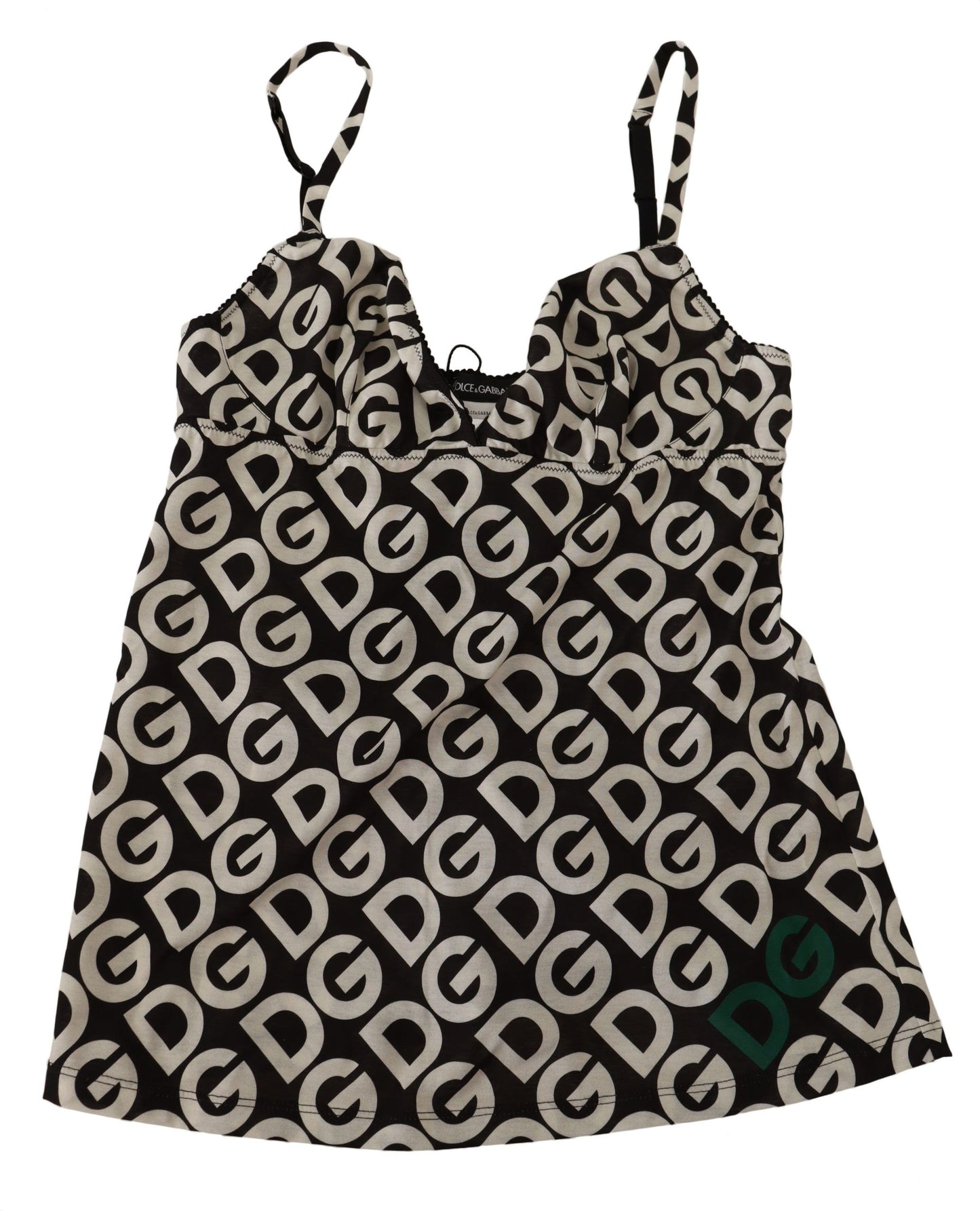 Chique tanktop met logoprint