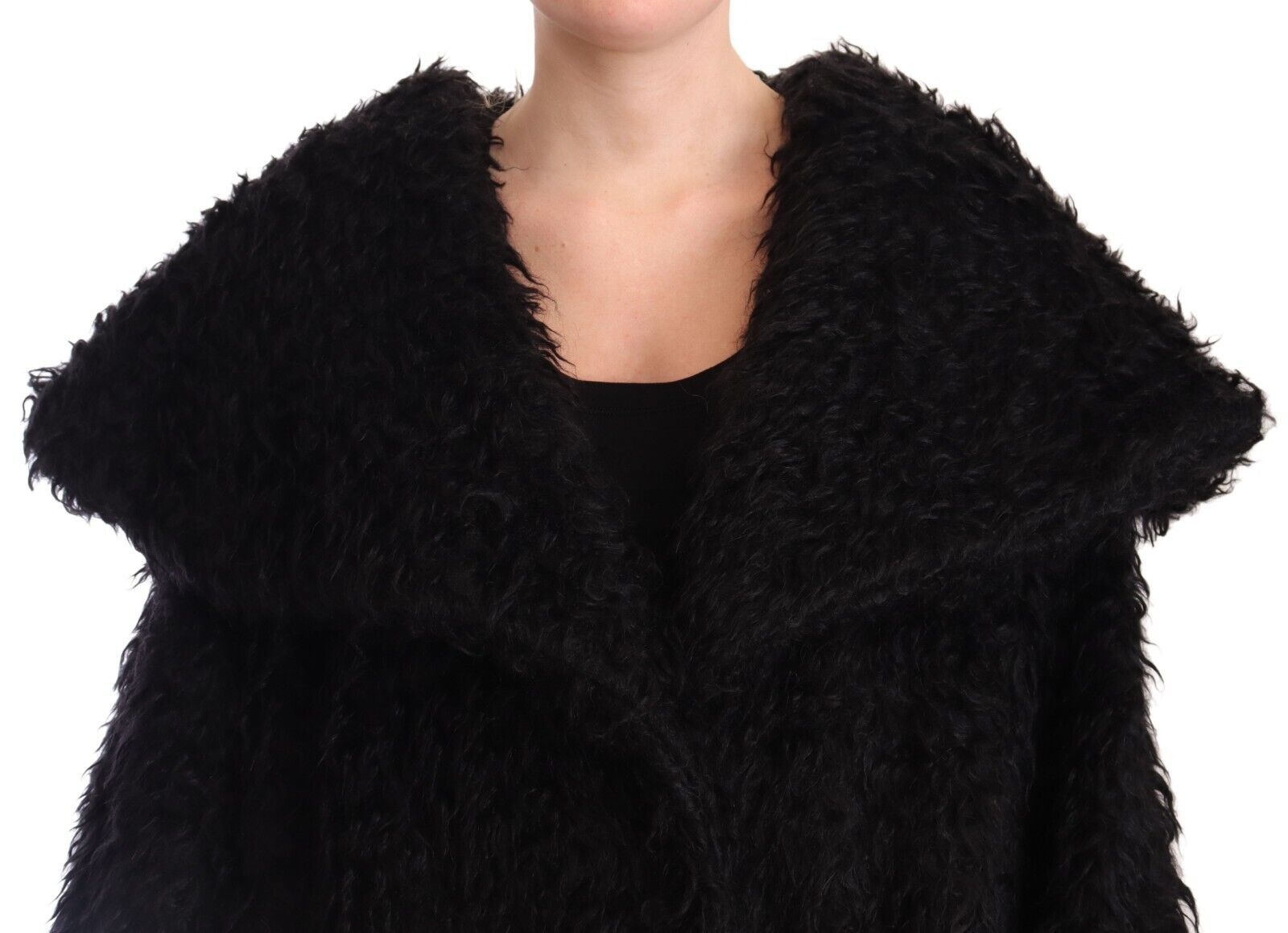 Strakke Runway Fur Cape Trenchjack