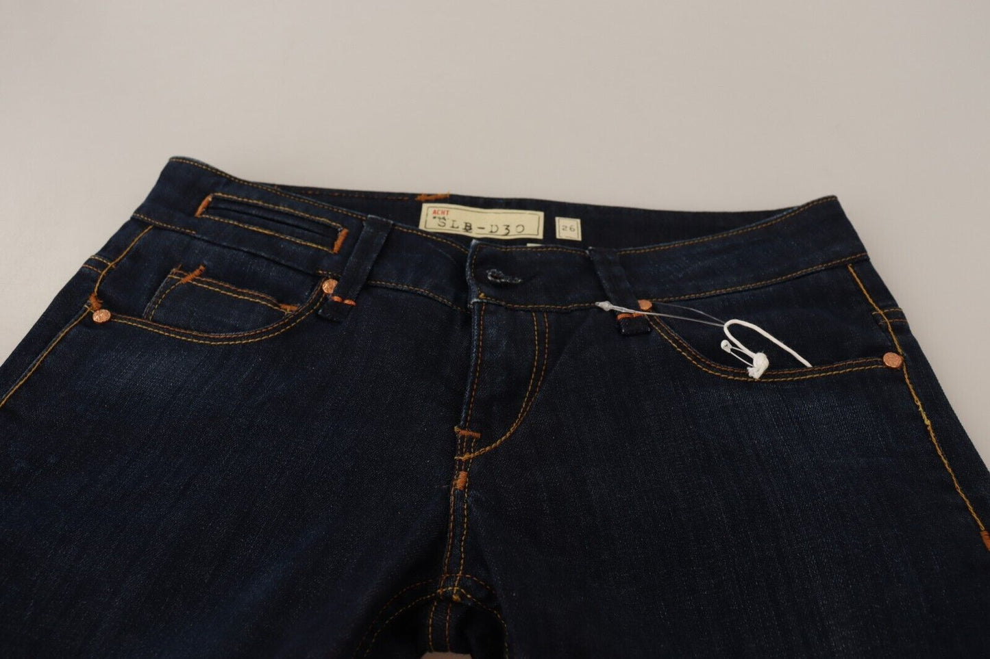 Chique skinny denim met lage taille