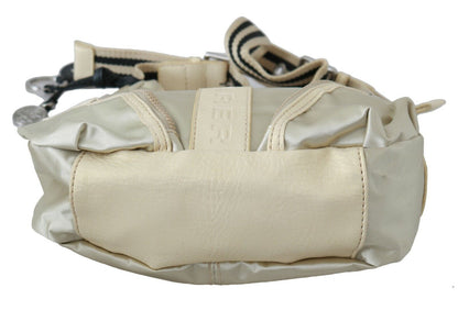 Chic White Fabric Shoulder Bag - Perfect for Any Occasion