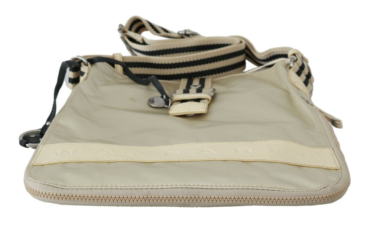 Chique beige stoffen handtas