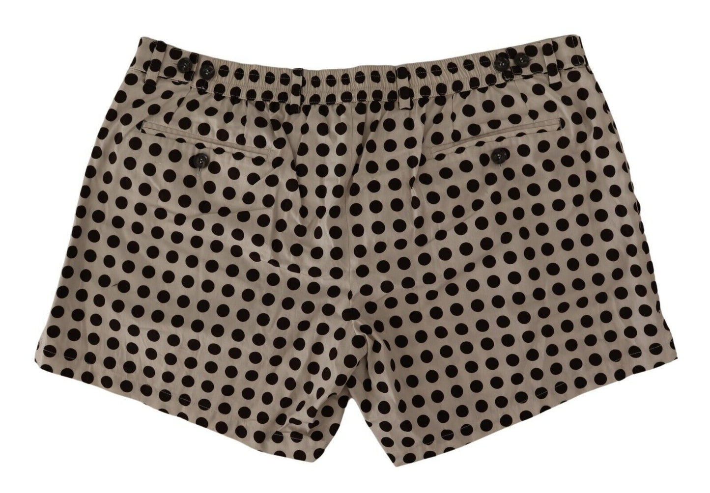 Elegante katoenen shorts met stippen