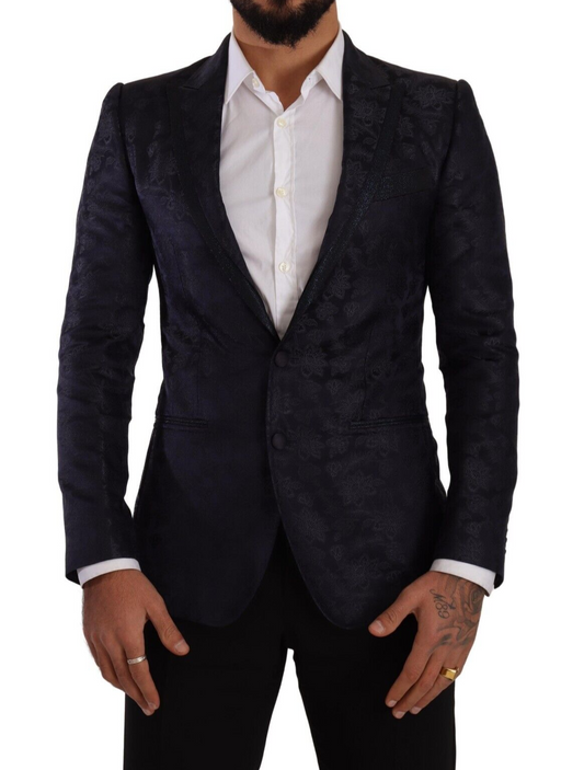 Elegant Dark Blue MARTINI Formal Blazer