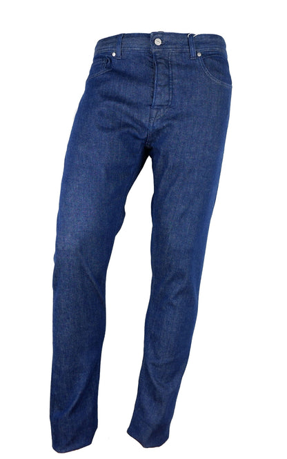 Elegante donkerblauwe denim voor heren