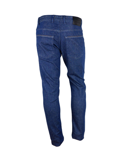 Elegante donkerblauwe denim voor heren