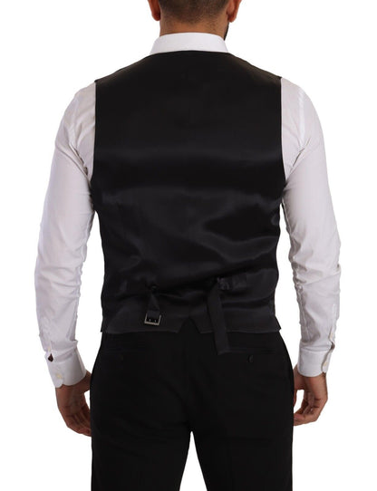 Elegante gestreepte formele jurk vest