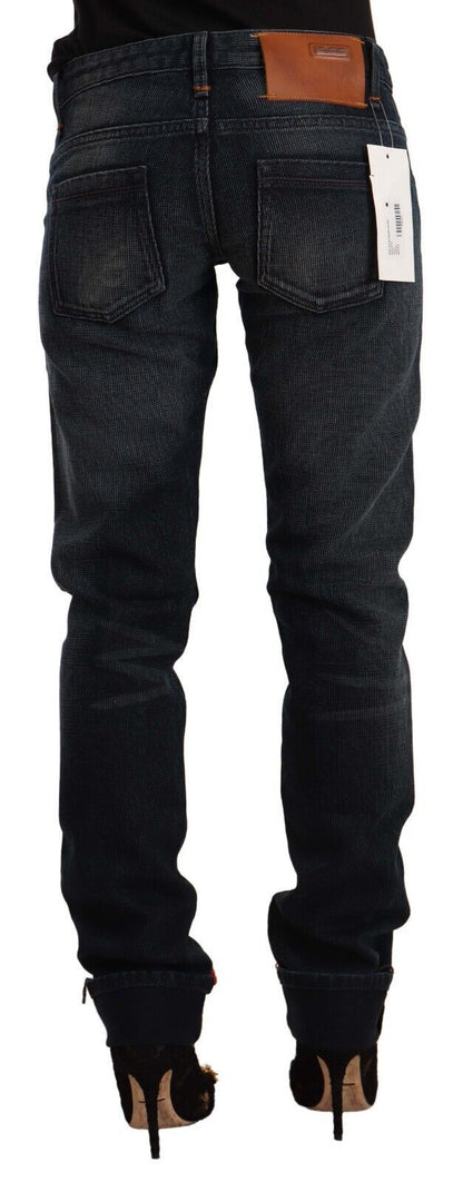 Strakke zwarte skinny jeans met wassing