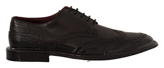 Elegante kalfsleren Derby Oxford Wingtips