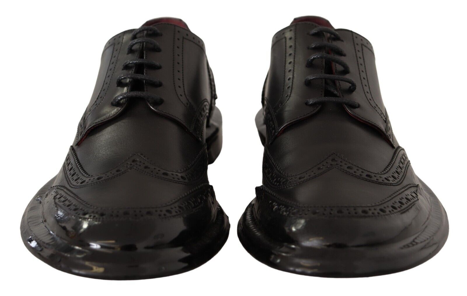 Elegante kalfsleren Derby Oxford Wingtips