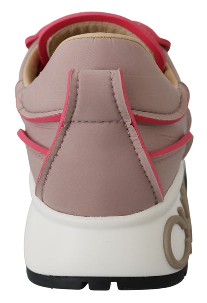 Ballet Pink Chic Padded Sneakers