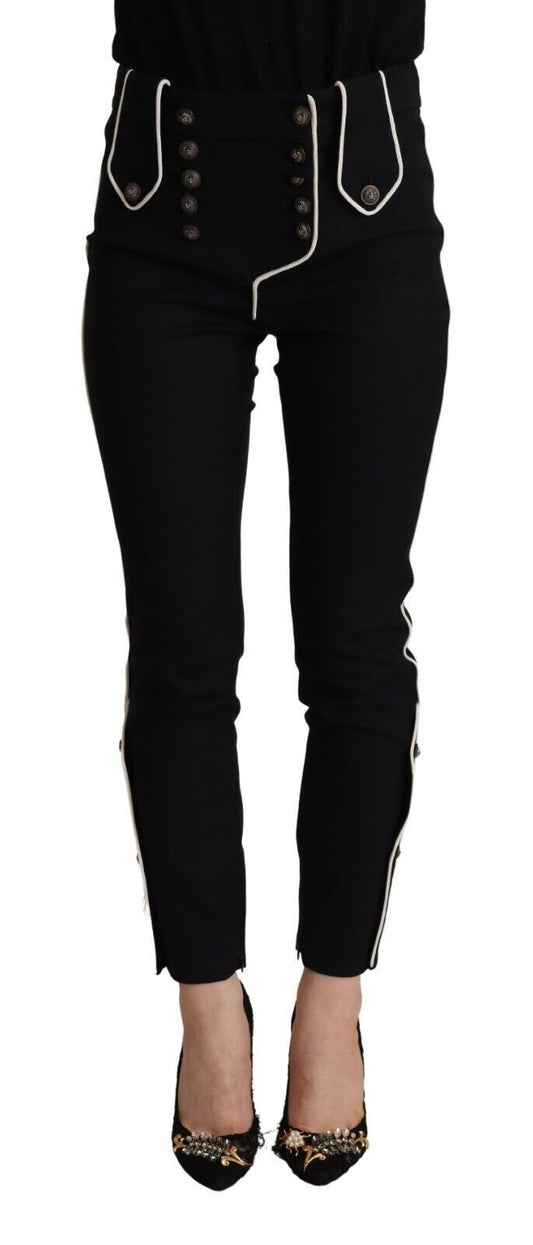 Elegante High Waisted Slim Fit Broek