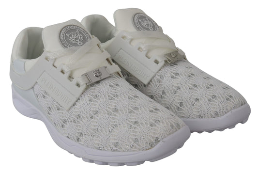 Strakke witte Runner Beth Sport sneakers