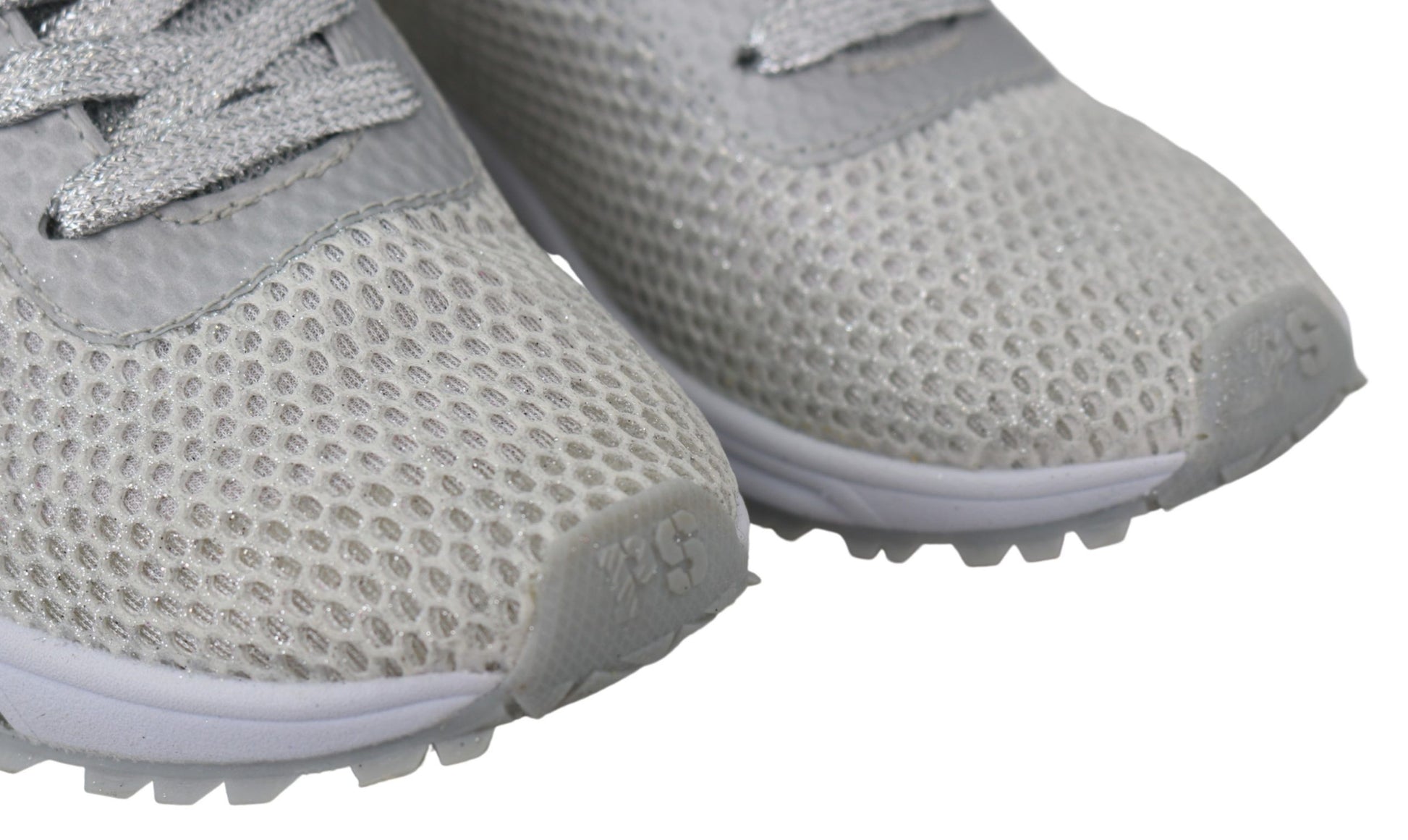 Glamoureuze zilveren Gretel sport sneakers