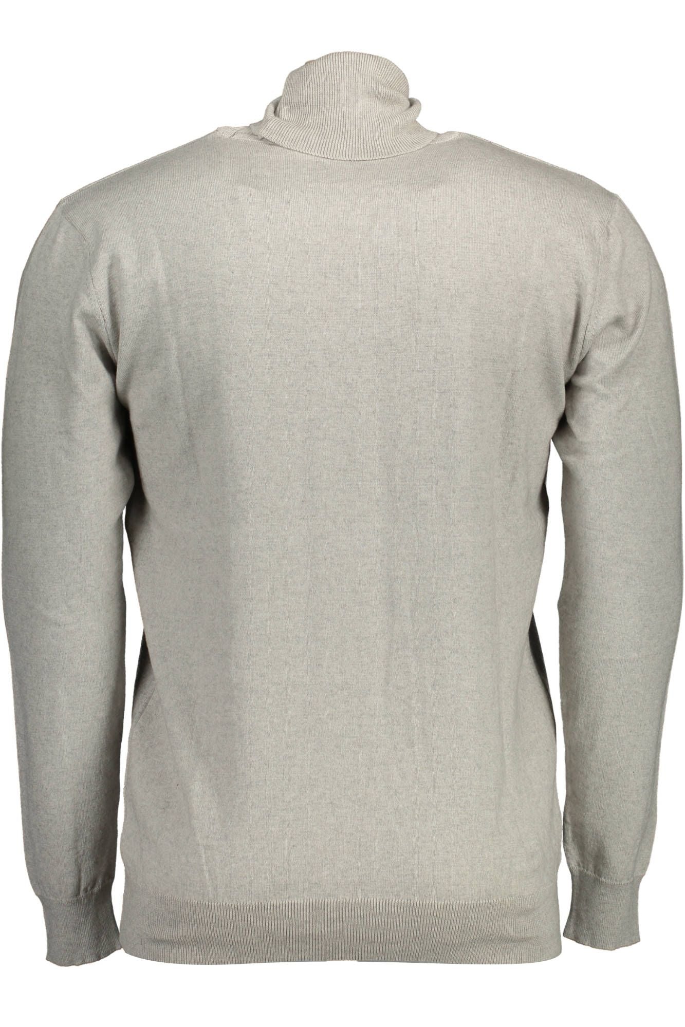 Gray Cotton Men Sweater