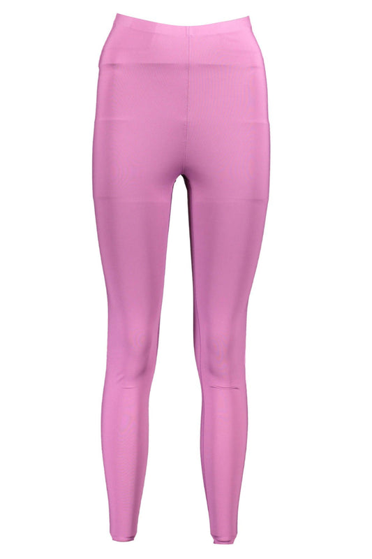 Paarse Polyester Dames Legging