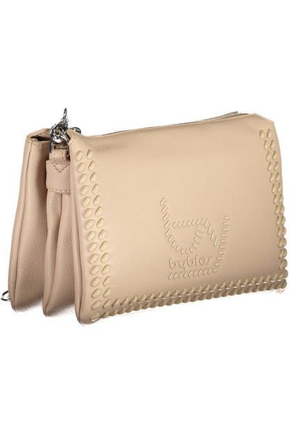 Beige Polyethyleen Dames Handtas