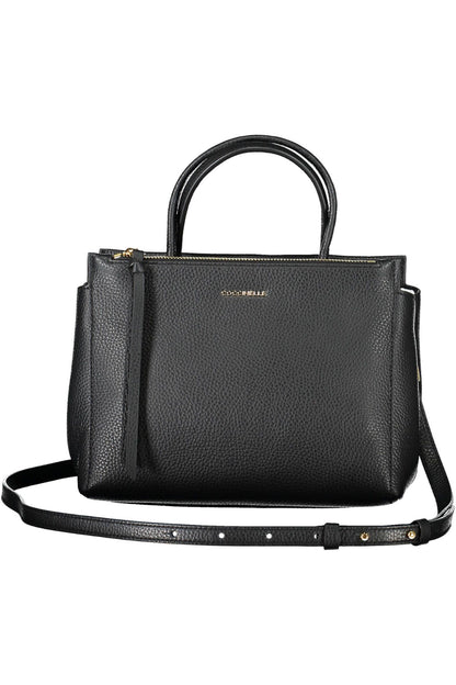 Black Leather Women Handbag