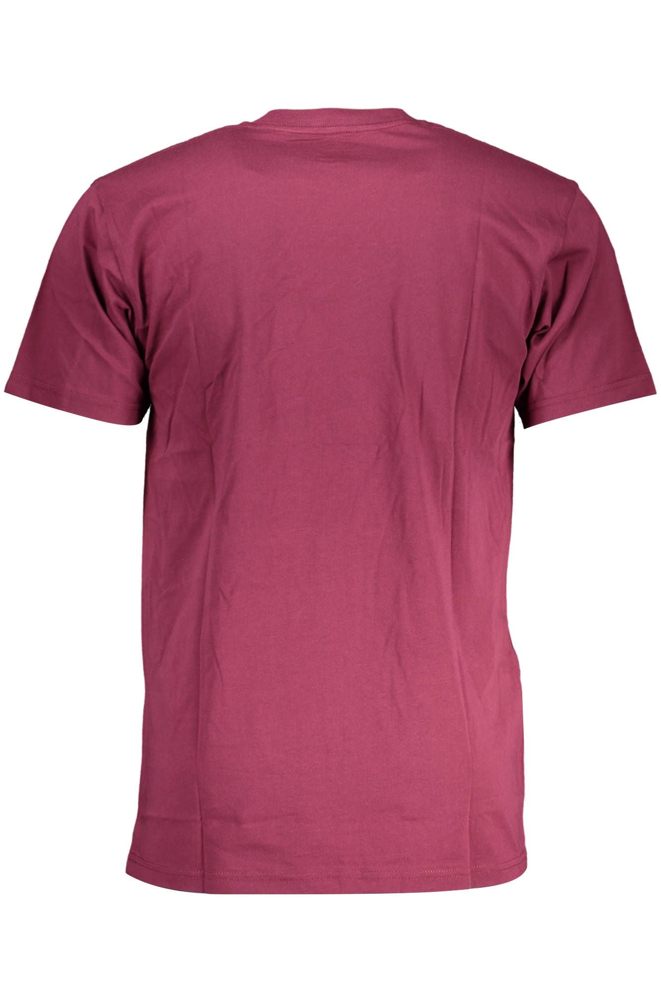 Paars katoenen heren T-shirt