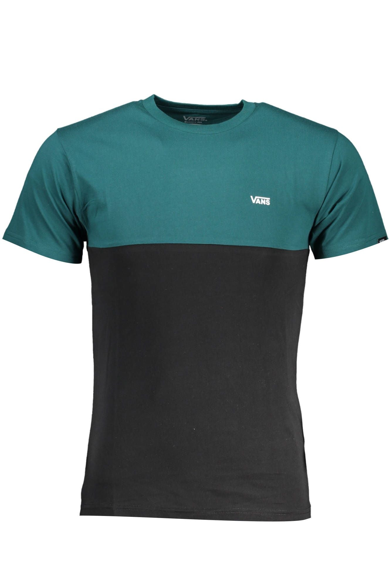 Groen katoenen heren T-shirt