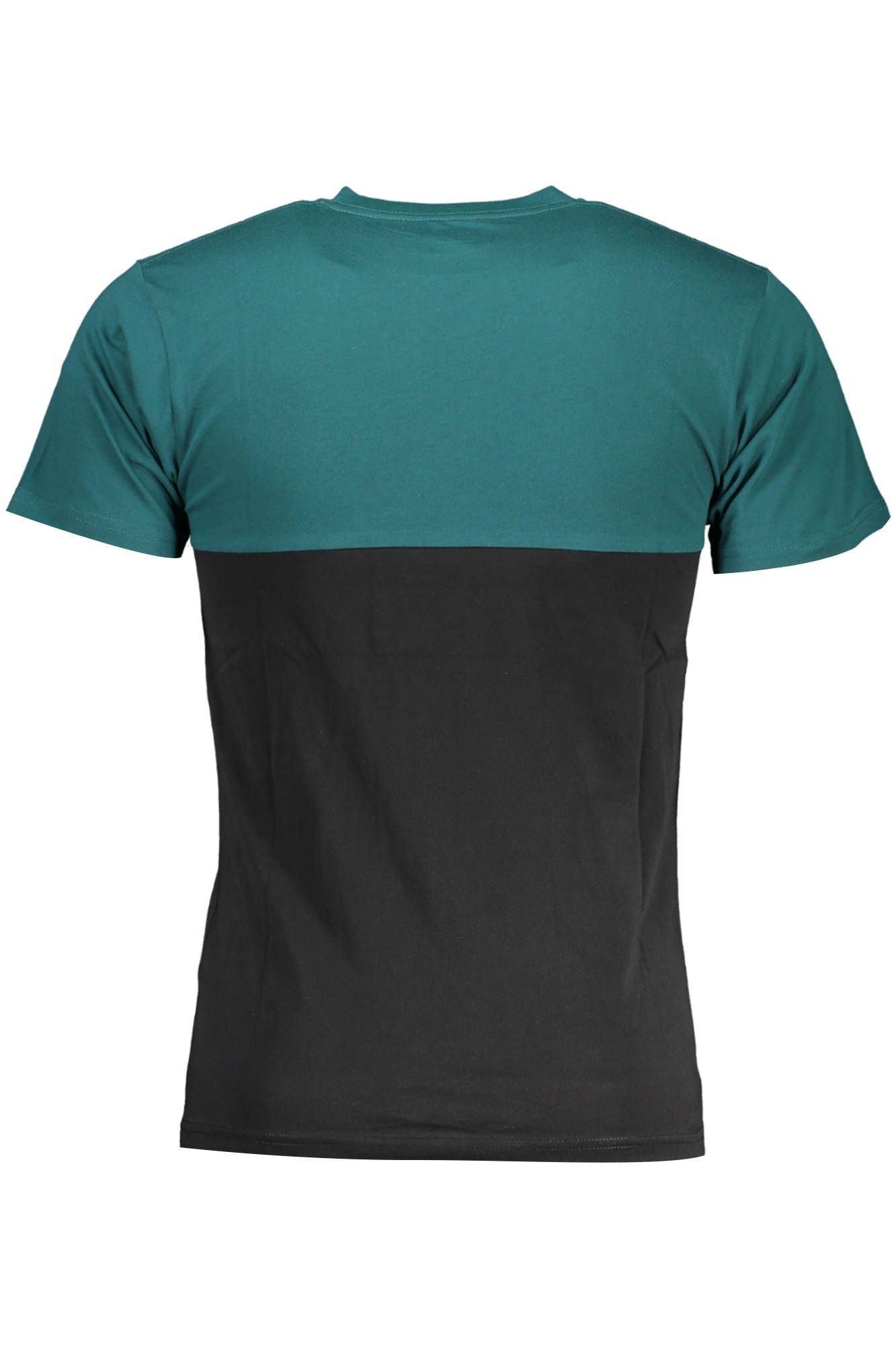 Groen katoenen heren T-shirt