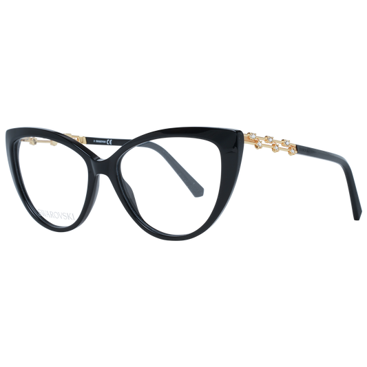 Elegante zwarte cat eye designerbril