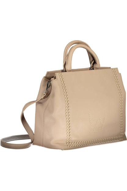 Beige Polyethyleen Dames Handtas