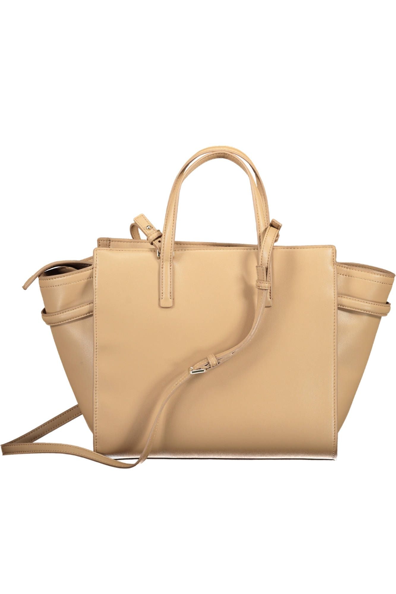 Beige Polyester Dames Handtas