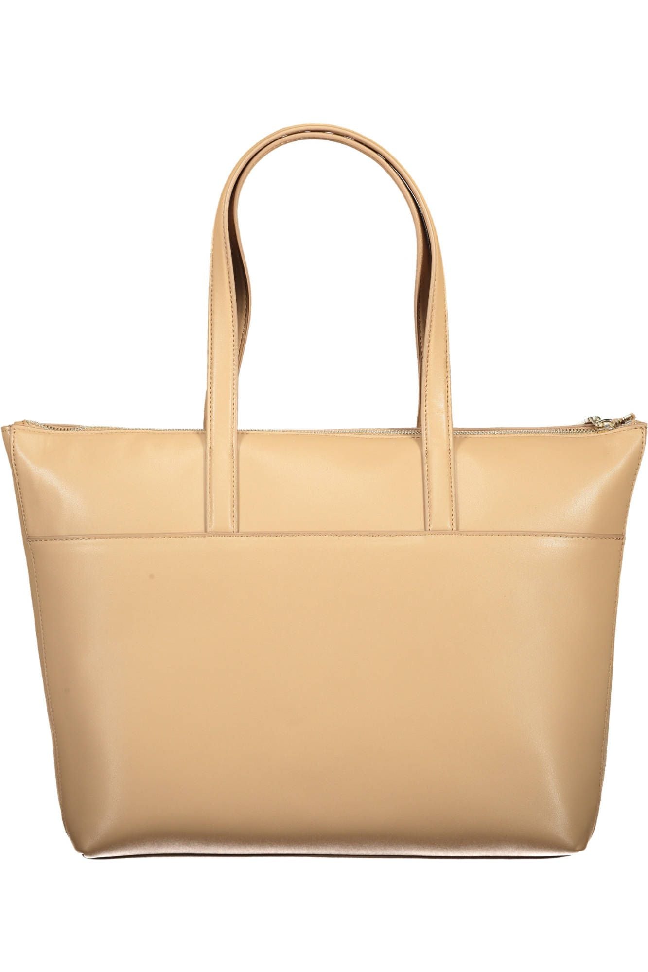 Beige Polyester Dames Handtas